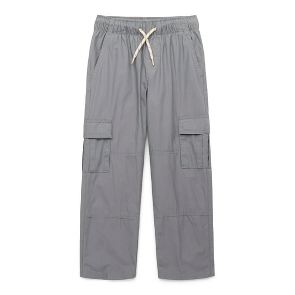 Boys Poplin Cargo Pants, Sizes XS-XXL & Husky