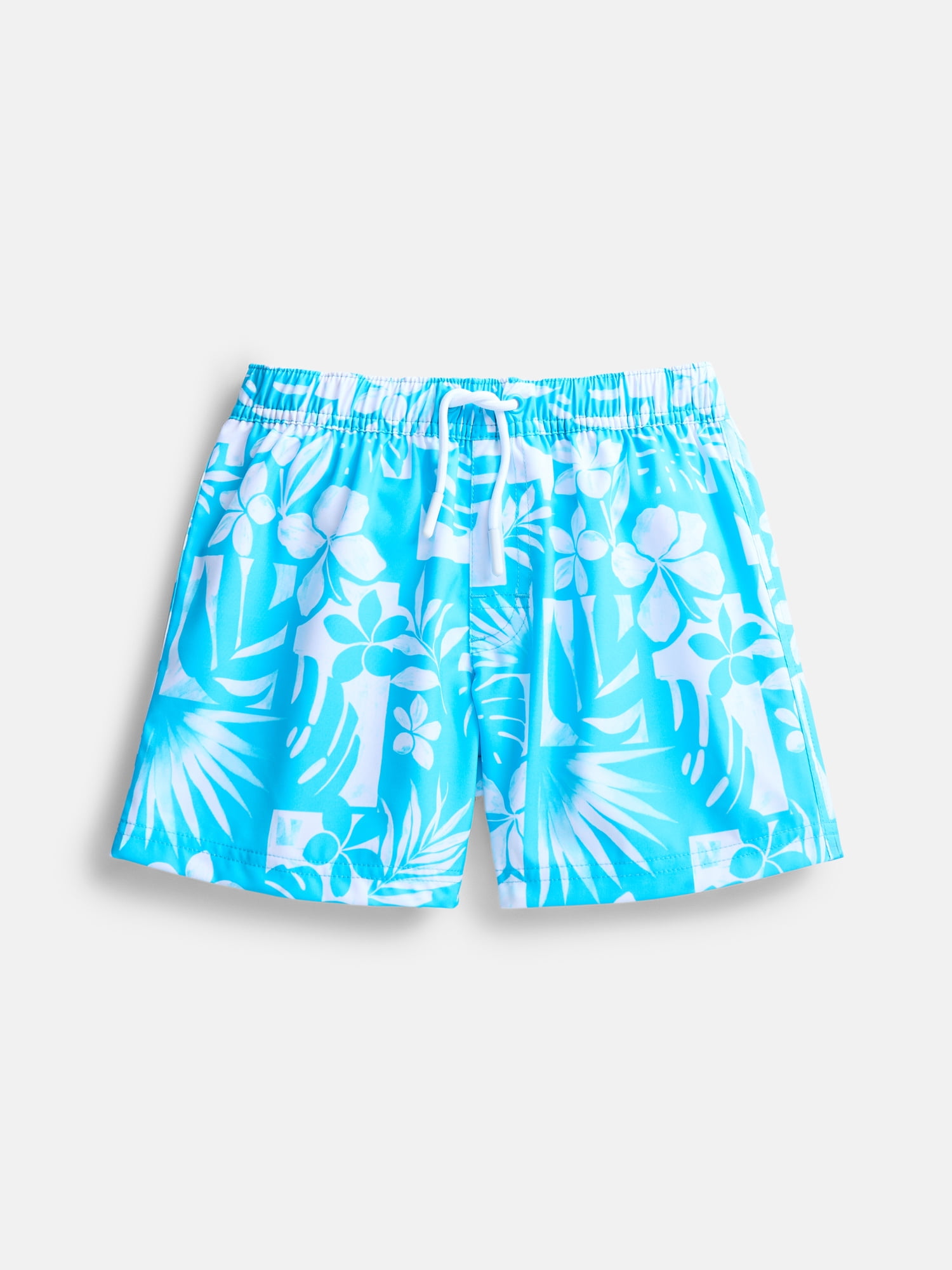 Wonder Nation Boys Printed Swim Trunks, Sizes 4/5-18 & Husky