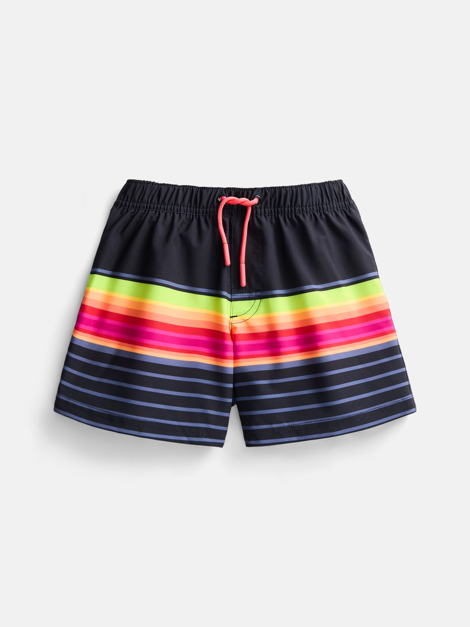 Wonder Nation Boys Printed Swim Trunks, Sizes 4/5-18 & Husky