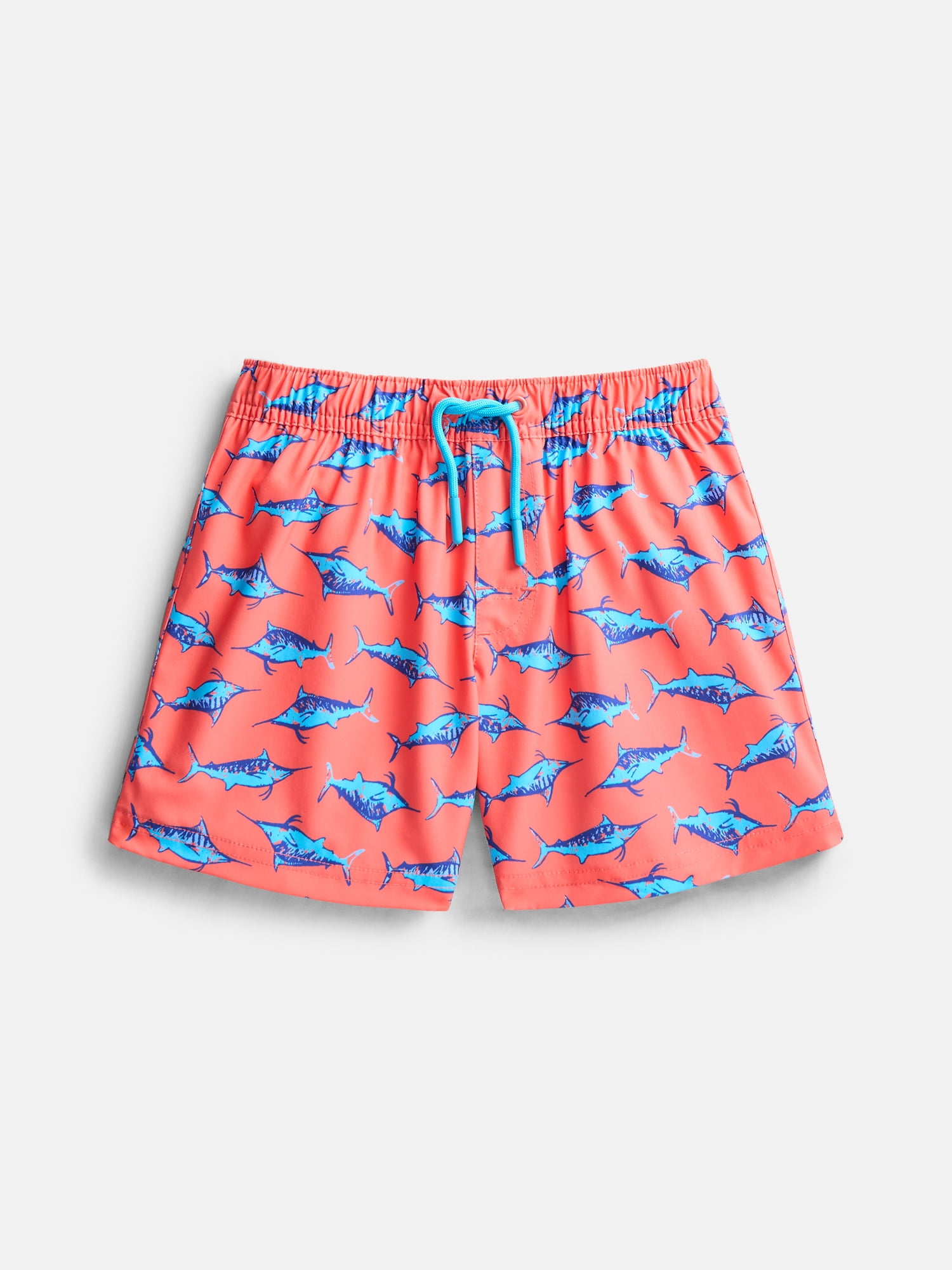 Wonder Nation Boys Printed Swim Trunks, Sizes 4/5-18 & Husky