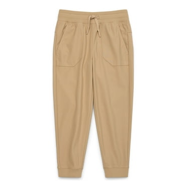 Wonder Nation Boys Pull-On Drawstring Jogger Pants, Sizes 4-18 & Husky