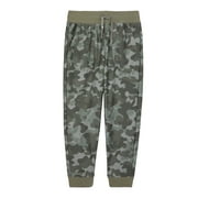 Wonder Nation Boys Pull-On Drawstring Jogger Pants, Sizes 4-18 & Husky