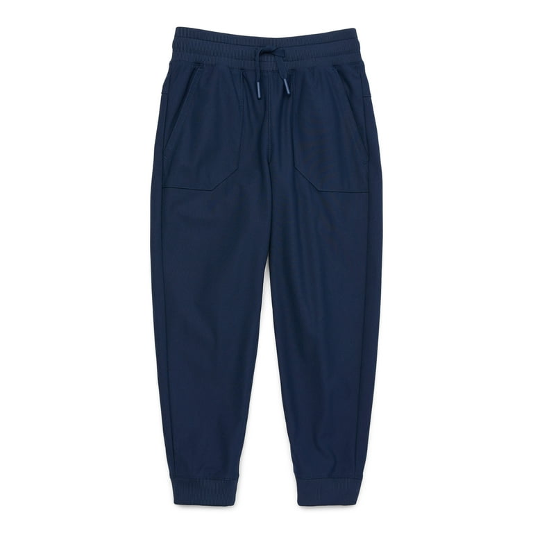 Wonder Nation Boys Pull-On Drawstring Jogger Pants - Walmart.com