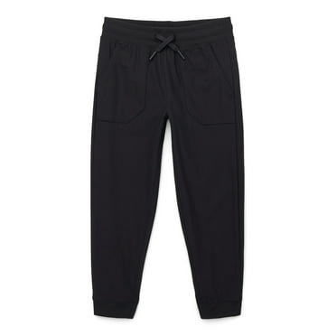 Wonder Nation Boy's Pull-On Drawstring Jogger Pant, Sizes 4-18 & Husky