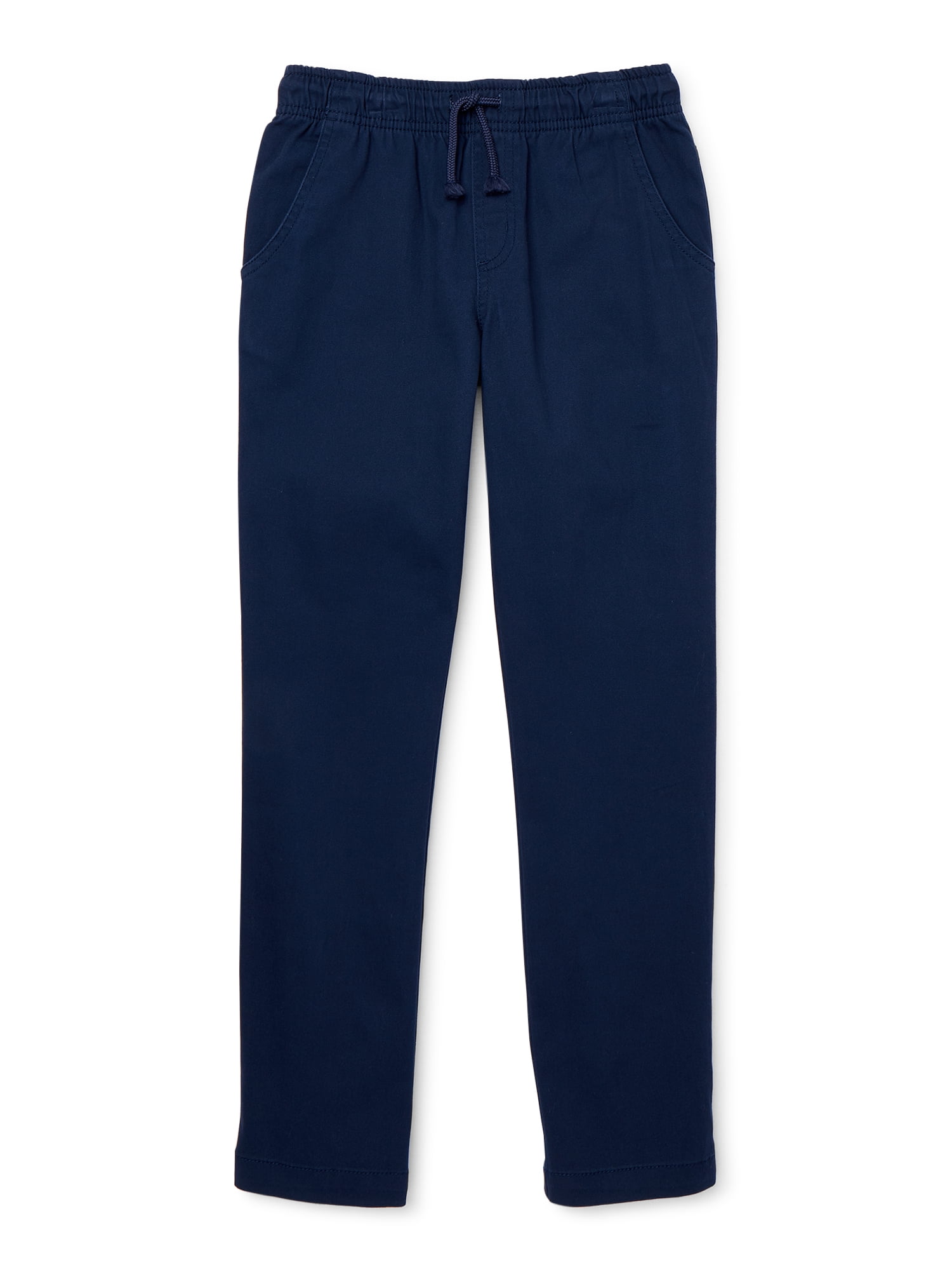 Wonder Nation Boys Pull On Pants Sizes 4 18 Husky Walmart
