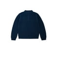 thumbnail image 1 of Wonder Nation Boys Quarter Zip Sweater with Long Sleeves, Sizes 4-18, 1 of 5
