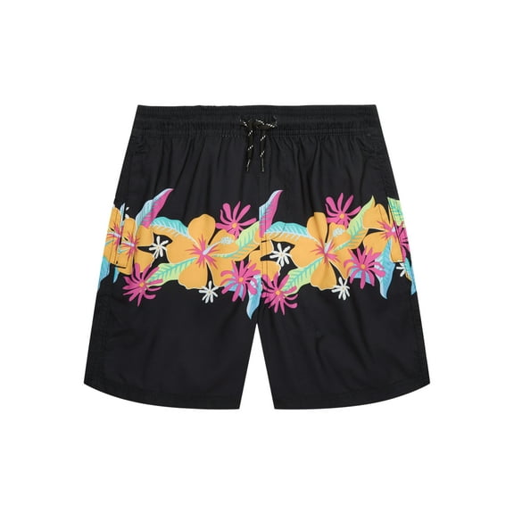 Wonder Nation Boys Quick Dry Rigid Swim Trunks with UPF 50 , Sizes 4-18 & Husky