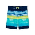 thumbnail image 1 of Wonder Nation Boys’ Quick Dry Swim Trunks with Back Pocket, UPF 50+, Sizes 4-18 & Husky, 1 of 3