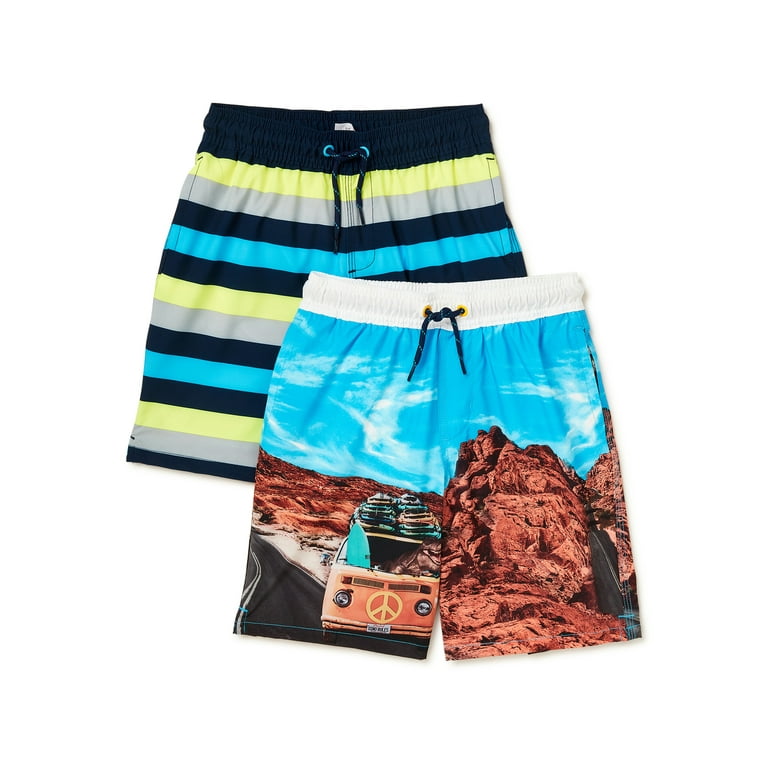 Walmart boys cheap swim trunks