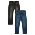 thumbnail image 1 of Wonder Nation Boys Relaxed Fit Jeans, 2-Pack, Sizes 4-18 & Husky, 1 of 5
