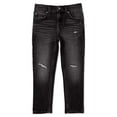 thumbnail image 1 of Wonder Nation Boys Rip & Repair Slim Fit Denim Jeans, Sizes 4-18 & Husky, 1 of 3