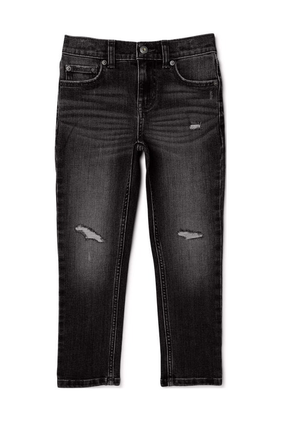 Boys Rip & Repair Slim Fit Denim Jeans, Sizes 4-18 & Husky