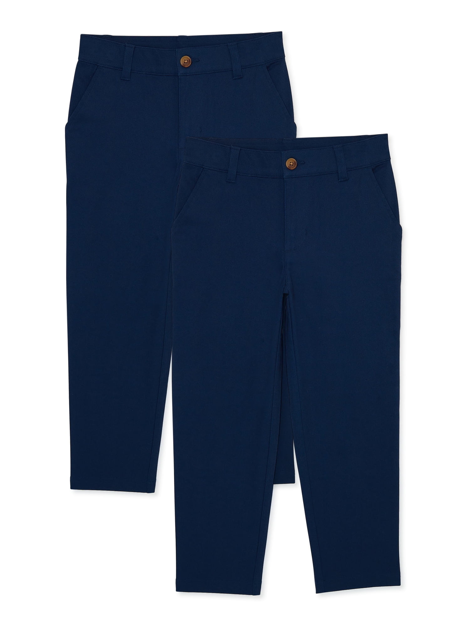 Boys Classic Flat Front School Uniform Pants - Sizes 4-20 – GalaxybyHarvic