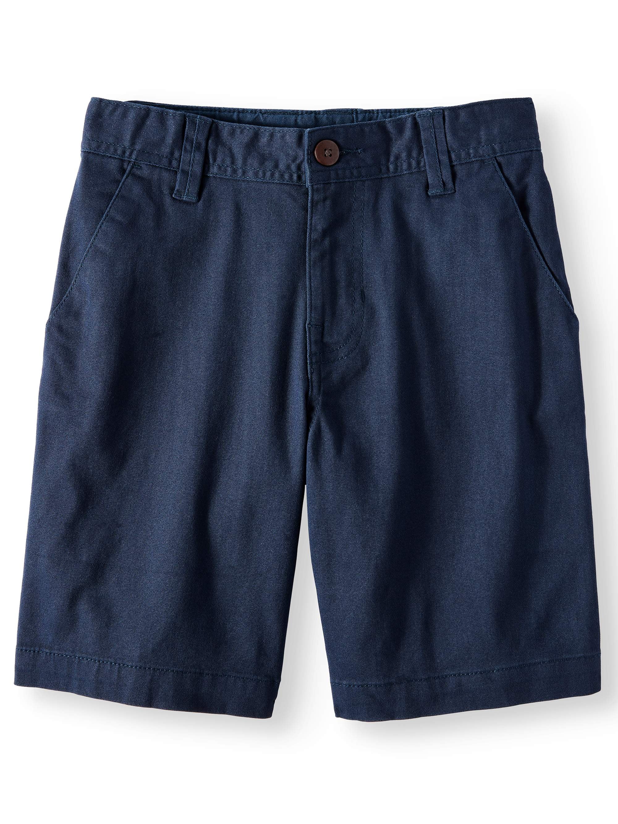 Boys flat deals front shorts