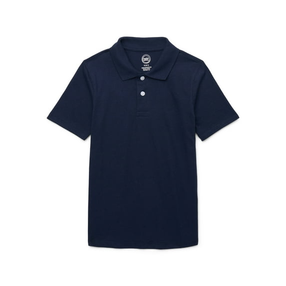 Wonder Nation Boys School Uniform Short Sleeve Jersey Polo