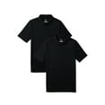 thumbnail image 1 of Wonder Nation Boys School Uniform Short Sleeve Performance Polo Shirt, 2-Pack, Sizes 4-18 & Husky, 1 of 3