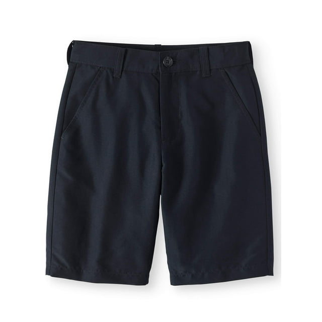 Wonder Nation Boys School Uniform Performance Shorts, Sizes 416