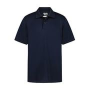 Wonder Nation Boys School Uniform Short Sleeve Performance Polo Shirt, Sizes 4-18 & Husky