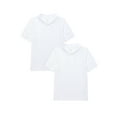 thumbnail image 1 of Wonder Nation Boys School Uniform Short Sleeve Pique Polo, 2-Pack, Sizes 4-18 & Husky, 1 of 3