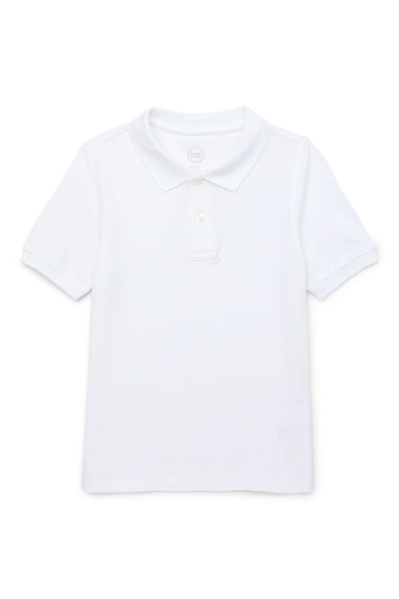 Boys School Uniform Short Sleeve Pique Polo