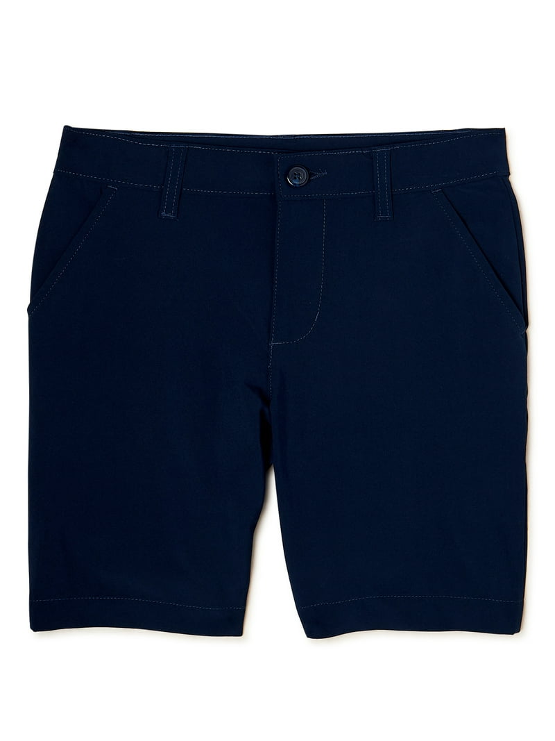 Wonder Nation Boys School Uniform Stretch Performance Shorts