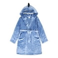thumbnail image 1 of Wonder Nation Boys Shark Robe with Hood, Sizes 4-18 & Husky, 1 of 3