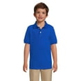 thumbnail image 1 of Wonder Nation Boys Short Sleeve Cotton Blend Polo Shirt, Sizes 4-18 & Husky, 1 of 5
