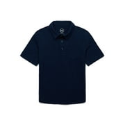 Wonder Nation Boys Short Sleeve Fashion Polo Shirt, Sizes 4-18 & Husky