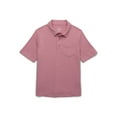 thumbnail image 1 of Wonder Nation Boys Short Sleeve Fashion Polo Shirt, Sizes 4-18 & Husky, 1 of 3