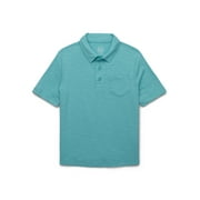 Wonder Nation Boys Short Sleeve Fashion Polo Shirt, Sizes 4-18 & Husky