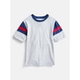 thumbnail image 1 of Wonder Nation Boys Football Tee with Short Sleeves, Sizes 4-18, 1 of 3