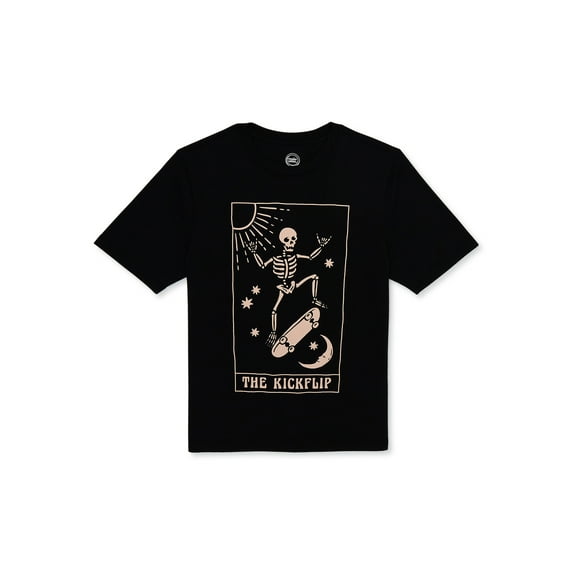 Wonder Nation Boys Short Sleeve Graphic T-Shirt, Sizes 4-18 & Husky