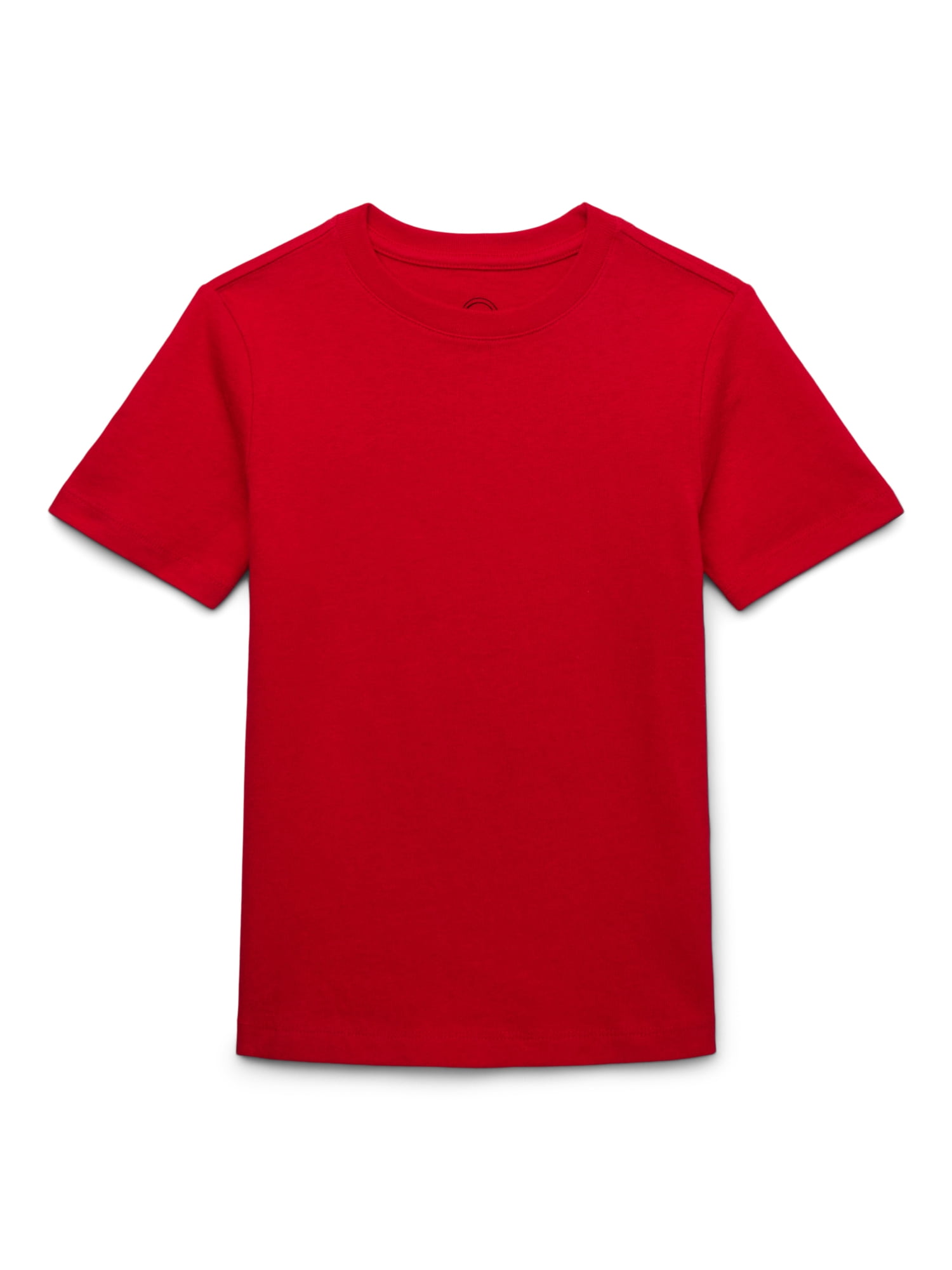 Wonder Nation Boys Short Sleeve Heavyweight Boxy T-Shirt, Sizes 4-18 & Husky