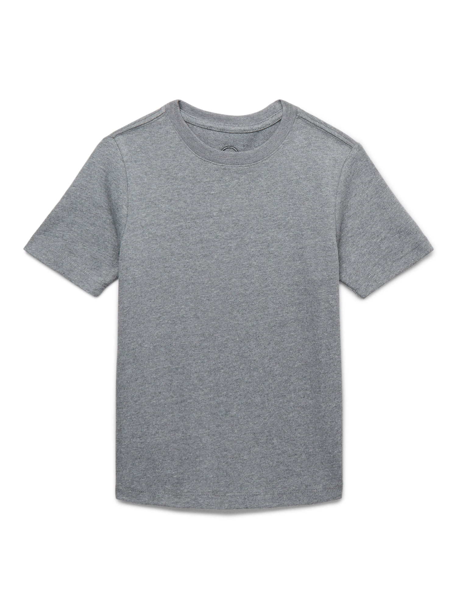 Wonder Nation Boys Short Sleeve Heavyweight Boxy T-Shirt, Sizes 4-18 & Husky