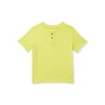 thumbnail image 1 of Wonder Nation Little Boys Slub Henley Tee with Short Sleeves, Sizes 4-10, 1 of 3