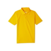 Wonder Nation Boys Short Sleeve Performance Polo, Sizes XS-XXL
