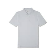 Wonder Nation Boys Short Sleeve Performance Polo, Sizes XS-XXL