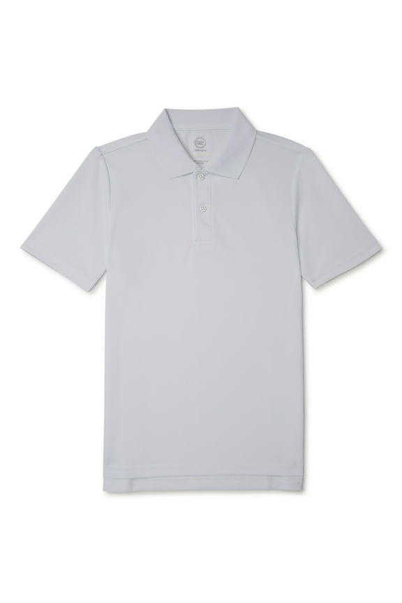 Boys Short Sleeve Performance Polo, Sizes XS-XXL