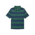 thumbnail image 1 of Wonder Nation Boys Short Sleeve Slub Polo Shirt, Sizes 4-18 & Husky, 1 of 3