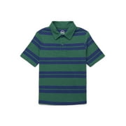 Wonder Nation Boys Short Sleeve Fashion Polo Shirt, Sizes 4-18 & Husky