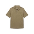 thumbnail image 1 of Wonder Nation Boys Short Sleeve Slub Polo Shirt, Sizes 4-18 & Husky, 1 of 3