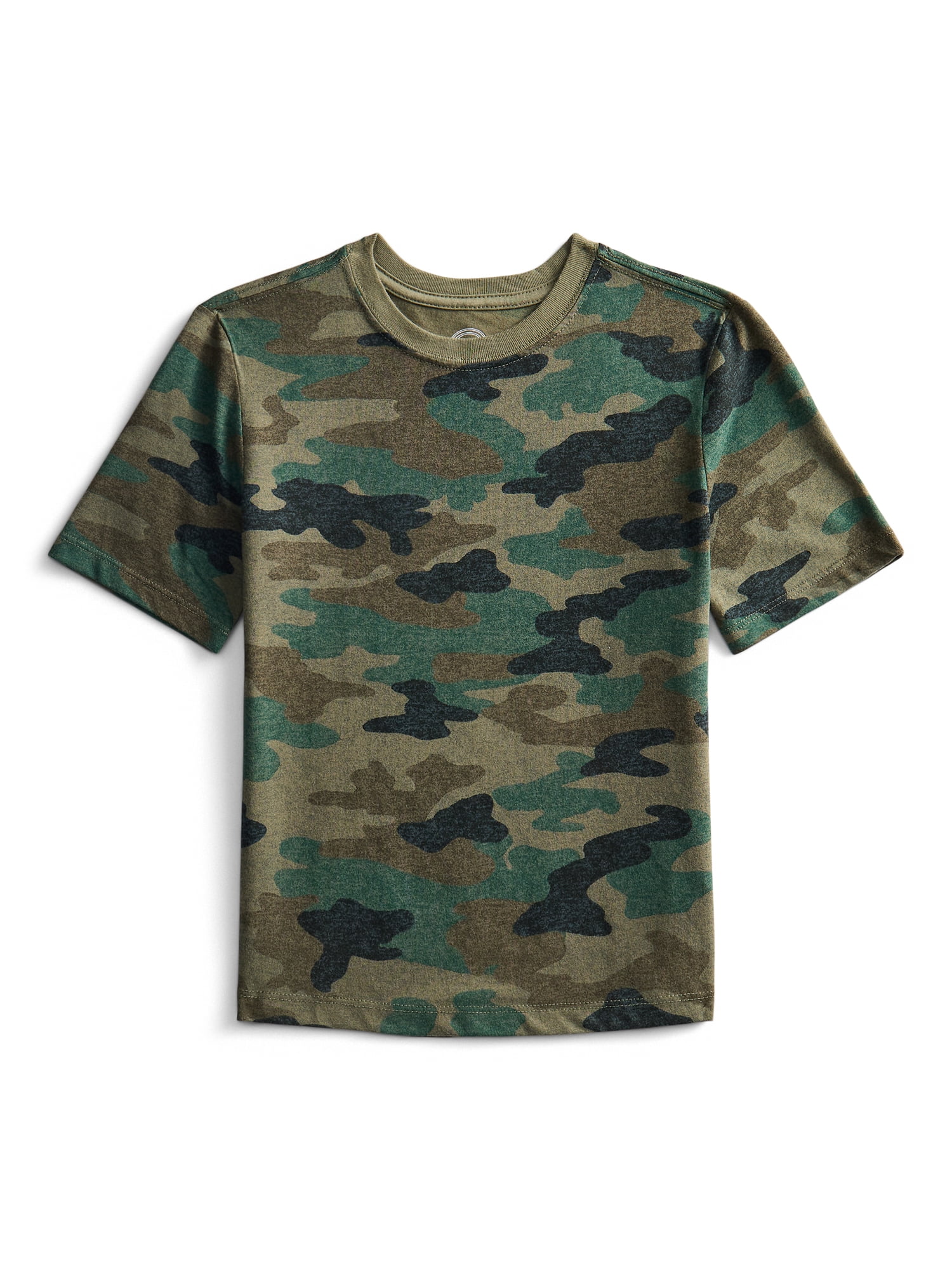 Wonder Nation Boys Print Tee with Short Sleeves, Sizes 4-18 & Husky