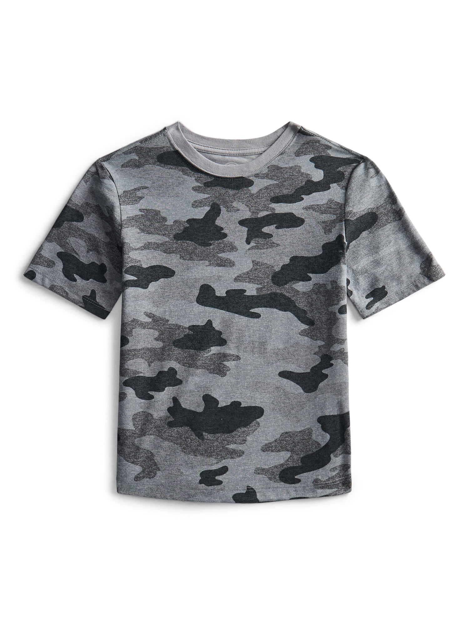 Wonder Nation Boys Print Tee with Short Sleeves, Sizes 4-18 & Husky