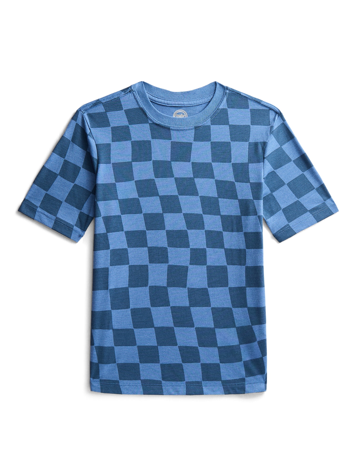 Wonder Nation Boys Print Tee with Short Sleeves, Sizes 4-18 & Husky