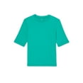 thumbnail image 1 of Wonder Nation Boys Short Sleeve Rashguard Shirt with UPF 50+, Sizes 4-18 & Husky, 1 of 4