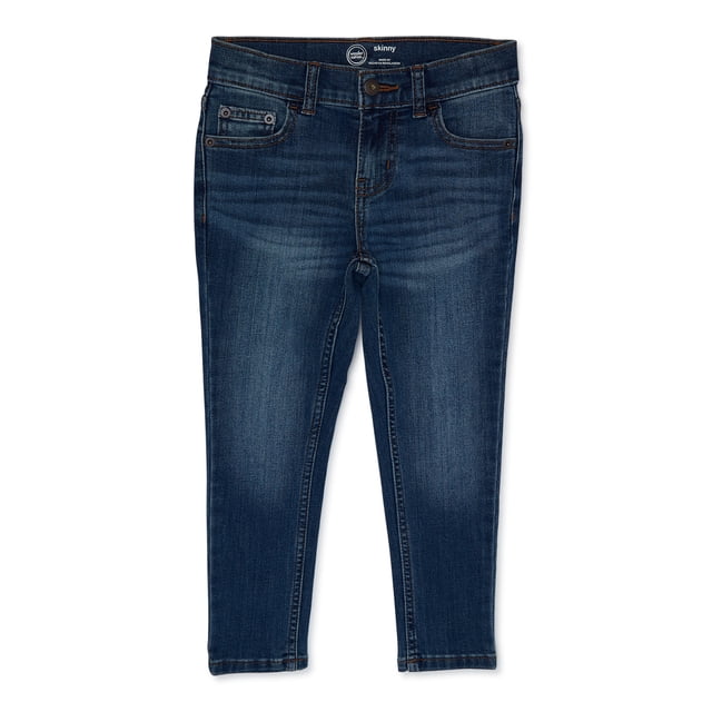 Jeans Skinny Wonder Nation Fille - Taille 12 - Bleu Denim - Excellent état Occasion - Coton Extensible