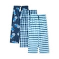 thumbnail image 1 of Wonder Nation Boys Holiday Print Sleep Pants, 3-Pack, Sizes 4-18, 1 of 4