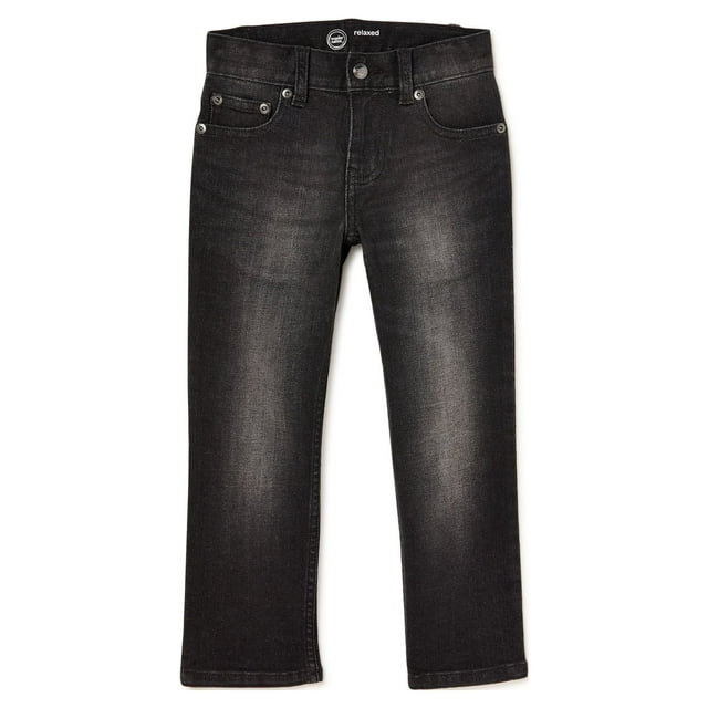 Wonder Nation Boys Slim Fit Denim Jeans, Sizes 418