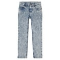thumbnail image 1 of Wonder Nation Boys Slim Knit Denim Jeans, Sizes 4-18 & Husky, 1 of 3