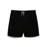 WONDER NATION Boys Soft Cargo Shorts, Sizes XS-XXL and Husky